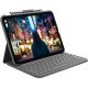 Logitech Slim Folio Gris Bluetooth QWERTY Anglais britannique