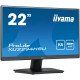 iiyama ProLite XU2294HSU-B2 écran plat de PC 54,6 cm (21.5") 1920 x 1080 pixels Full HD LCD Noir