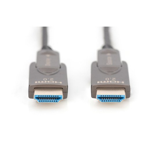 Digitus 4K – câble fibre optique hybride HDMI® AOC avec 30m connecteur amovible