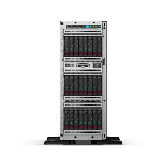 HPE ProLiant ML350 Gen10 serveur Tour (4U) Intel® Xeon® Silver 4208 2,1 GHz 16 Go DDR4-SDRAM 800 W