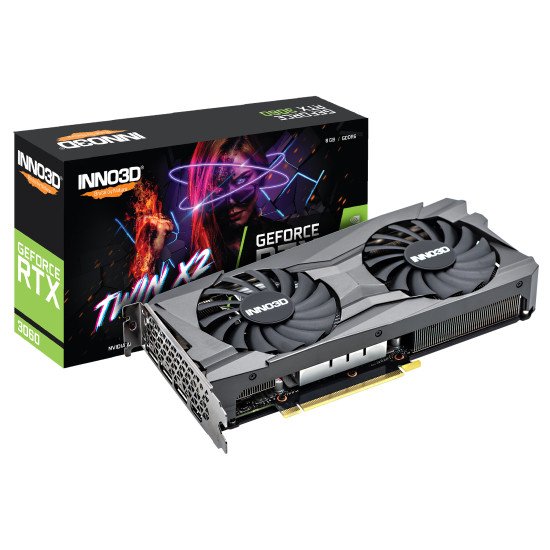 Inno3D GeForce RTX 3060 Twin X2 NVIDIA 8 Go GDDR6