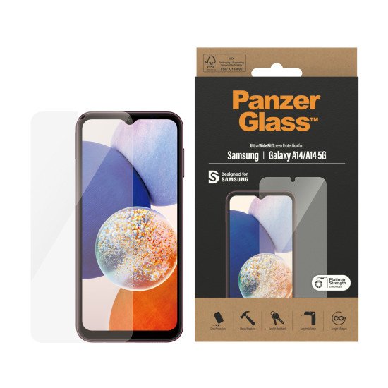 PanzerGlass Samsung Galaxy A 2023 UWF Protection d'écran transparent 1 pièce(s)