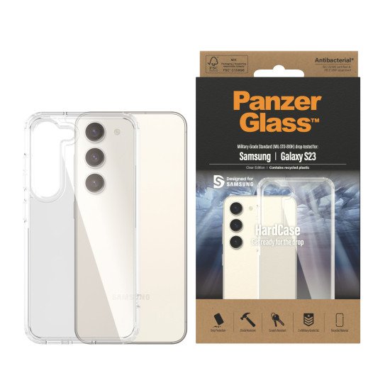 PanzerGlass Samsung Hardcase coque de protection pour téléphones portables Housse Transparent