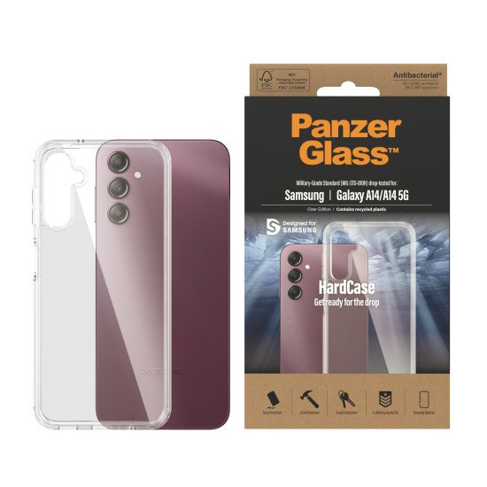 PanzerGlass Samsung Hardcase coque de protection pour téléphones portables Housse Transparent