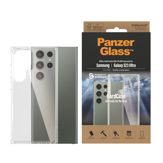 PanzerGlass Samsung Hardcase coque de protection pour téléphones portables Housse Transparent