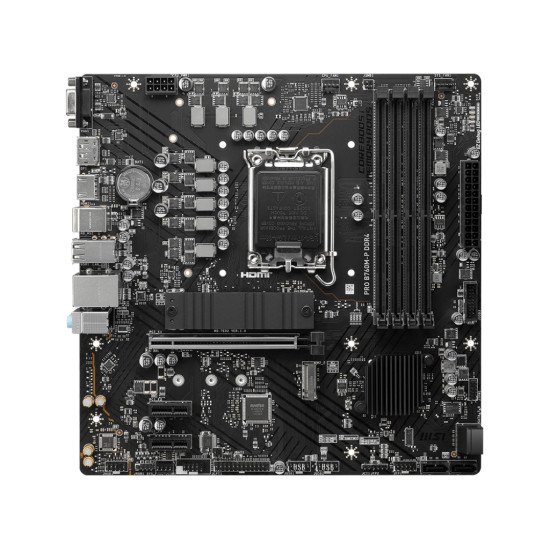 MSI PRO B760M-P DDR4 carte mère Intel B760 LGA 1700 micro ATX