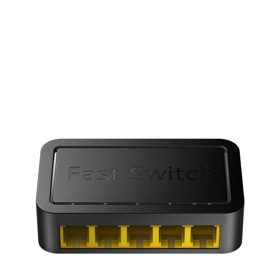 Cudy FS105D commutateur réseau Fast Ethernet (10/100) Noir