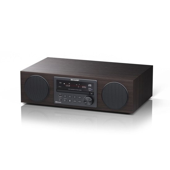 Sharp ALL-IN-ONE HI-FI Sound System Système micro audio domestique 100 W Marron