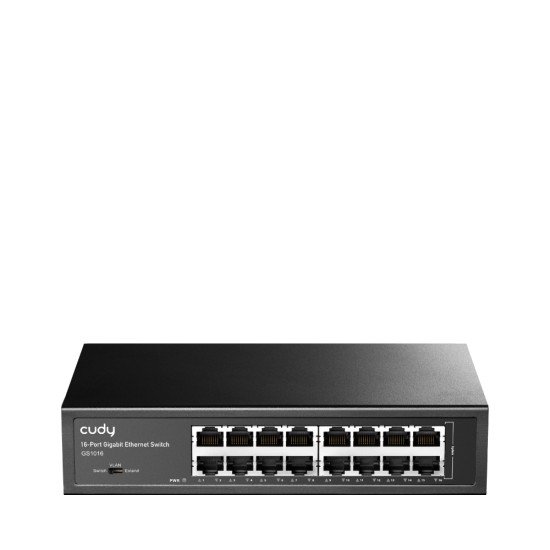 Cudy GS1016 commutateur réseau Gigabit Ethernet (10/100/1000) Noir