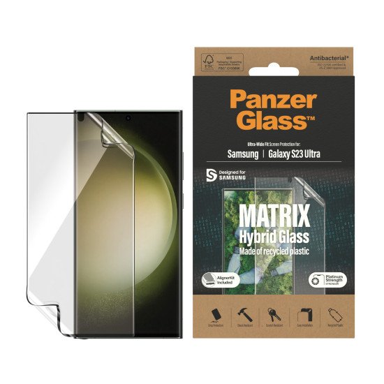 PanzerGlass Samsung Galaxy S Ultra 2023 UWF PET AB wA Protection d'écran transparent 1 pièce(s)