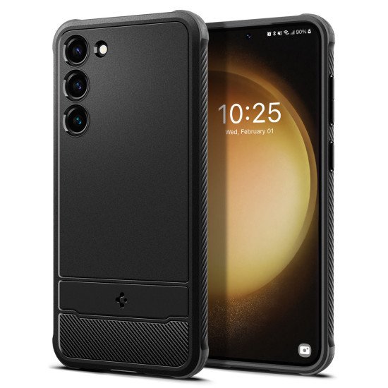 Spigen Rugged Armor coque de protection pour téléphones portables 15,5 cm (6.1") Housse Noir