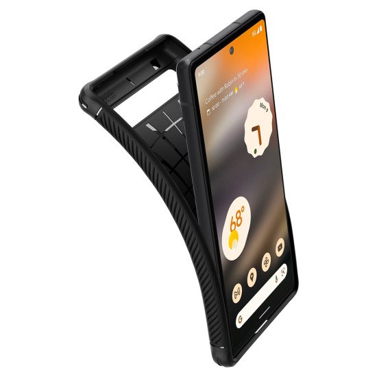 Spigen Rugged Armor coque de protection pour téléphones portables 15,6 cm (6.13") Housse Noir