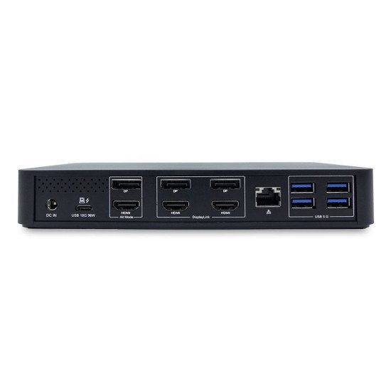 TERRA 1480375 station d'accueil Avec fil USB 3.2 Gen 1 (3.1 Gen 1) Type-C Noir