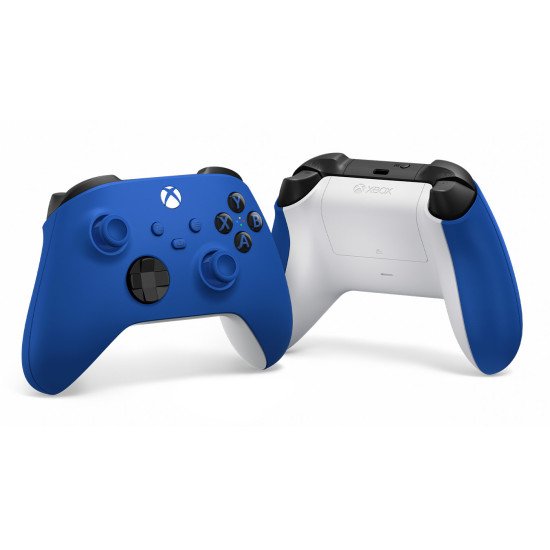 Microsoft Xbox Wireless Controller Bleu, Blanc Bluetooth Manette de jeu Analogique/Numérique Android, PC, Xbox One, Xbox One S, Xbox One X, Xbox Series S, Xbox Series X, iOS