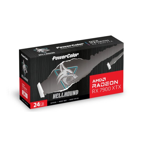 PowerColor RX 7900 XTX 24G-L/OC AMD Radeon RX 7900 XTX 24 Go GDDR6