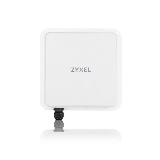 Zyxel Nebula FWA710 routeur sans fil Multi-Gigabit Ethernet Bi-bande (2,4 GHz / 5 GHz) 5G Blanc