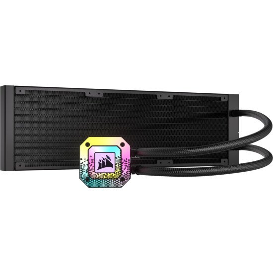 Corsair iCUE H150i ELITE CAPELLIX XT Processeur Refroidisseur de liquide tout-en-un 12 cm Noir 1 pièce(s)