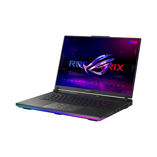 ASUS ROG Strix SCAR 16 G634JZ-NM002W Intel® Core™ i9 i9-13980HX Ordinateur portable 40,6 cm (16") WQXGA 32 Go DDR5-SDRAM 2 To SSD NVIDIA GeForce RTX 4080 Wi-Fi 6E (802.11ax) Windows 11 Home Noir