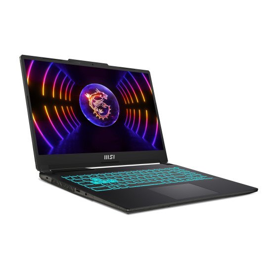 MSI Cyborg 15 A12VF-096 Intel® Core™ i5 i5-12450H Ordinateur portable 39,6 cm (15.6") Full HD 16 Go DDR5-SDRAM 1 To SSD NVIDIA GeForce RTX 4060 Wi-Fi 6 (802.11ax) DOS gratuit Noir