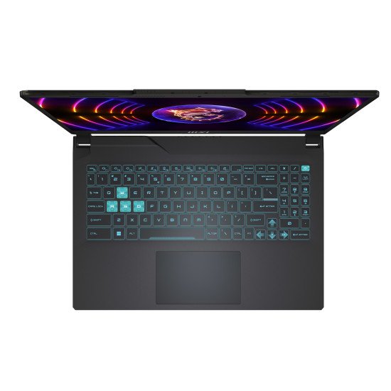 MSI Cyborg 15 A12VF-096 Intel® Core™ i5 i5-12450H Ordinateur portable 39,6 cm (15.6") Full HD 16 Go DDR5-SDRAM 1 To SSD NVIDIA GeForce RTX 4060 Wi-Fi 6 (802.11ax) DOS gratuit Noir