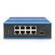 Digitus Commutateur industriel Ethernet 8 ports 10/100BASE-TX + 1 port 100BASE-FX