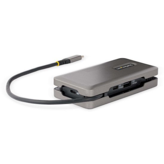 StarTech.com DKT31CVHPD3 station d'accueil Avec fil USB 3.2 Gen 2 (3.1 Gen 2) Type-C Gris