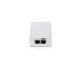 Ubiquiti POE-24-24W-G-WH adaptateur et injecteur PoE Gigabit Ethernet 24 V