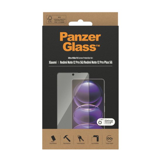 PanzerGlass 8054 écran et protection arrière de téléphones portables Protection d'écran transparent Xiaomi 1 pièce(s)