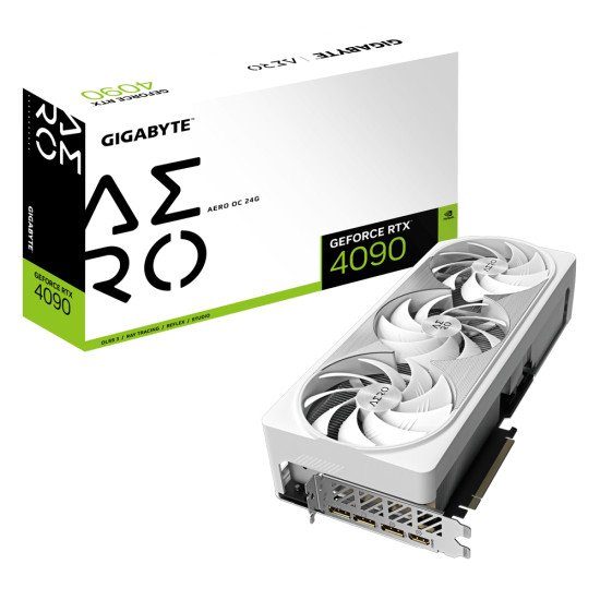 Gigabyte GeForce RTX 4090 AERO OC 24G NVIDIA 24 Go GDDR6X