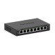 NETGEAR GS308E Géré L2/L3 Gigabit Ethernet (10/100/1000) Connexion Ethernet POE Noir