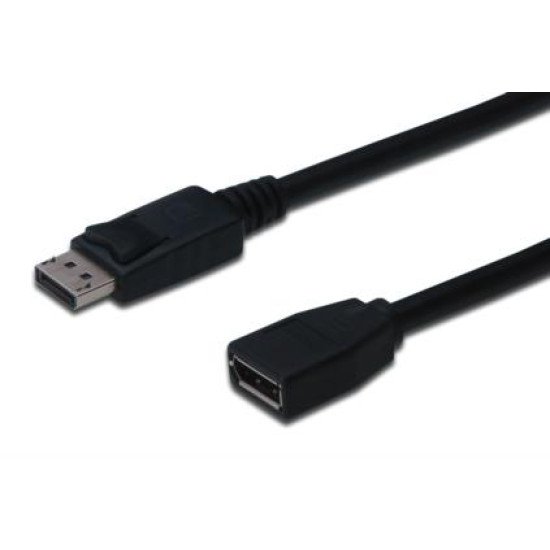 ASSMANN Electronic 2m DisplayPort M/F Noir