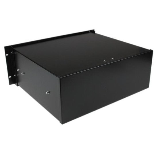 StarTech.com Tiroir de stockage en acier noir 4U pour racks et armoires 48 cm