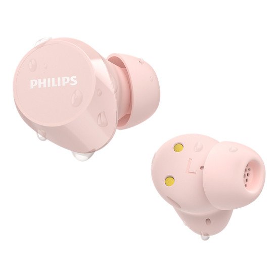 Philips TAT1209PK/00 écouteur/casque True Wireless Stereo (TWS) Ecouteurs Appels/Musique Bluetooth Rose