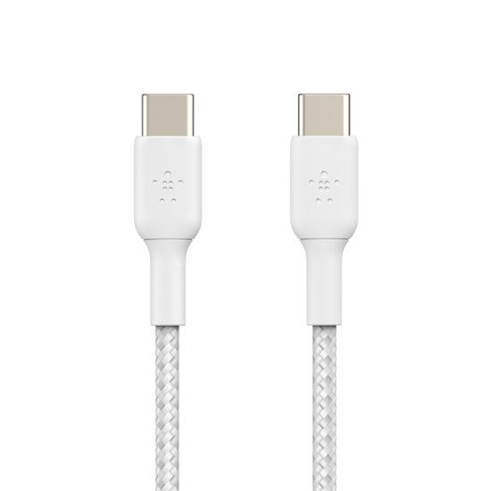 Belkin BoostCharge câble USB 2 m USB C Blanc