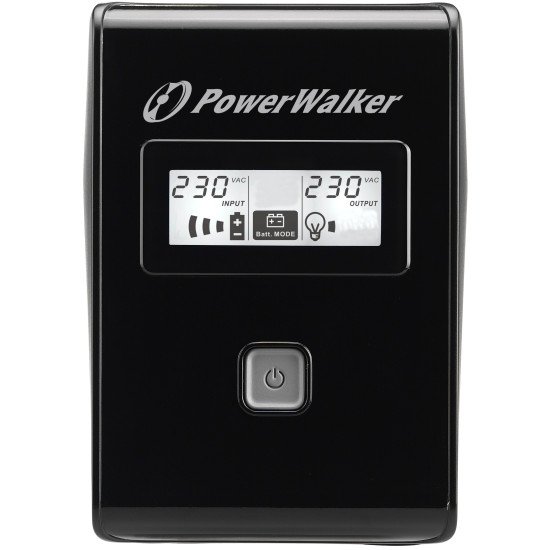 PowerWalker VI 650 LCD 0,65 kVA 360 W 2 sortie(s) CA