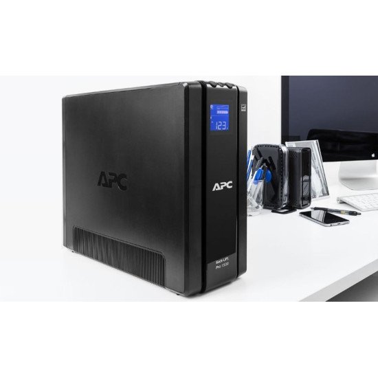 APC Back-UPS Pro UPS Interactivité de ligne 1,5 kVA 865 W 6 sortie(s) CA