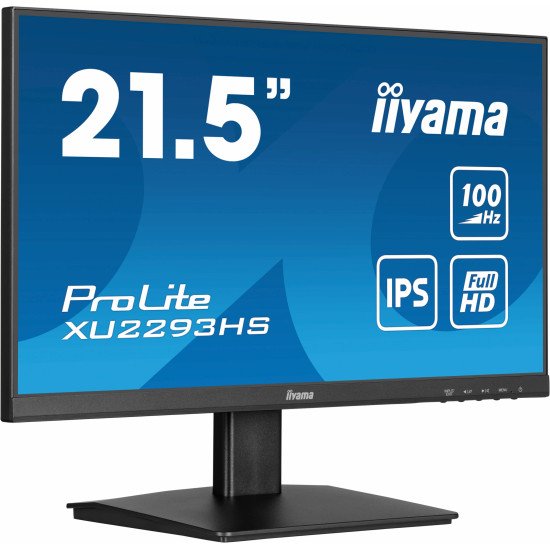 iiyama ProLite XU2293HS-B6 écran PC 54,6 cm (21.5") 1920 x 1080 pixels Full HD LED Noir