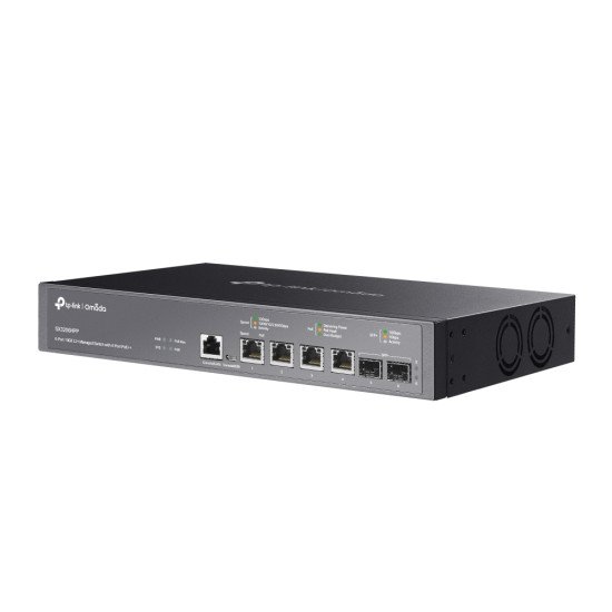 TP-Link Omada SX3206HPP commutateur réseau Géré L2+ 10G Ethernet (100/1000/10000) Connexion Ethernet POE Noir