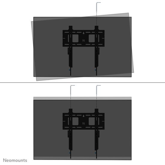 Neomounts support mural très robuste pour tv