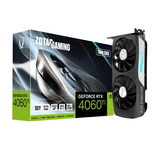 Zotac GAMING GeForce RTX 4060 Ti Twin Edge NVIDIA 16 Go GDDR6