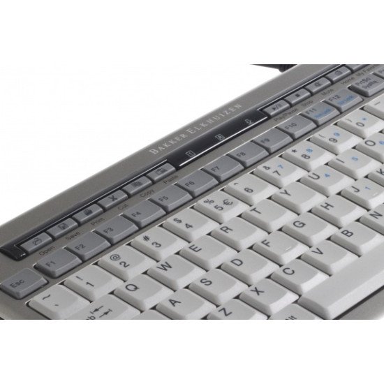 BakkerElkhuizen S-board 840 Clavier USB Gris AZERTY BE