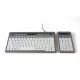 BakkerElkhuizen S-board 840 Clavier USB Gris AZERTY BE