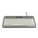 BakkerElkhuizen S-board 840 Clavier USB Gris AZERTY BE