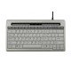 BakkerElkhuizen S-board 840 Clavier USB Gris AZERTY BE