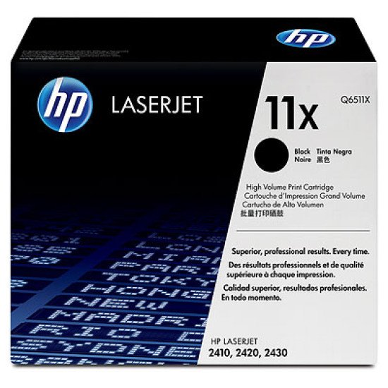 HP 11X / Q6511X Toner Noir