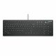 CHERRY AK-C8112 clavier USB QWERTZ Allemand Noir, Blanc