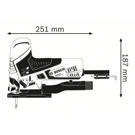 Bosch Scie sauteuse GST 90 E Professional