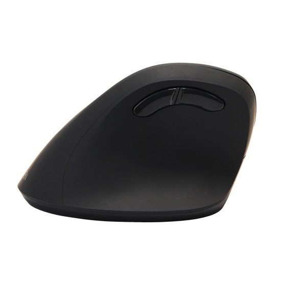 V7 Souris ergonomique verticale 2.4 Ghz pour gaucher MW400L - Noire - Connectivité sans fil - Interface USB