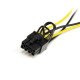 StarTech.com SATPCIEX8ADP Câble adaptateur d'alimentation SATA vers carte vidéo PCI Express 8 broches de 15 cm