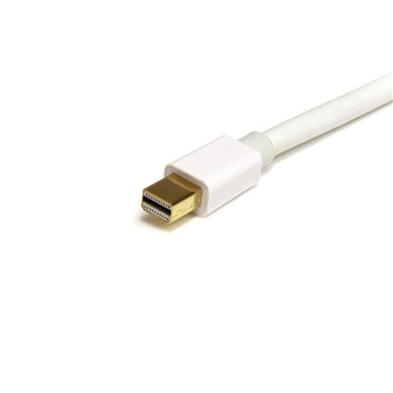 StarTech.com Câble Mini DisplayPort 1.2 de 1m - Cordon Mini DP vers Mini DP - M/M - Mini DisplayPort 4K - Blanc